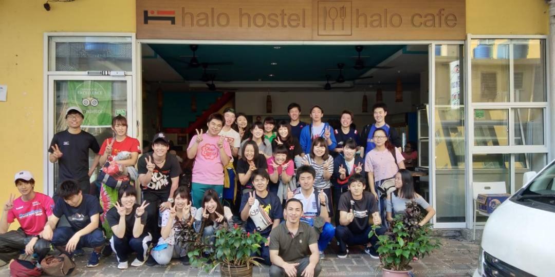 Halo Hostel Кота Кинабалу Екстериор снимка